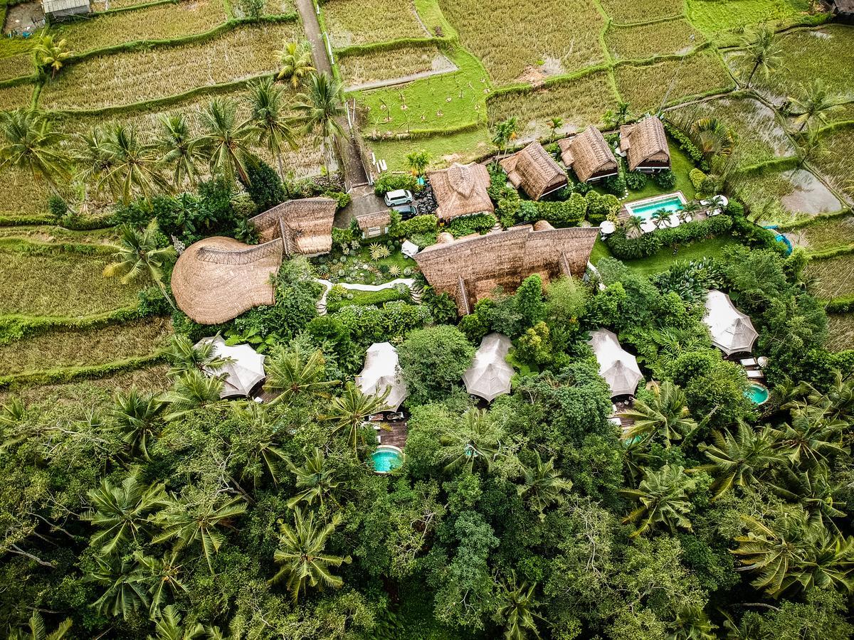 Hotel Sandat Glamping Tents Ubud Exterior foto