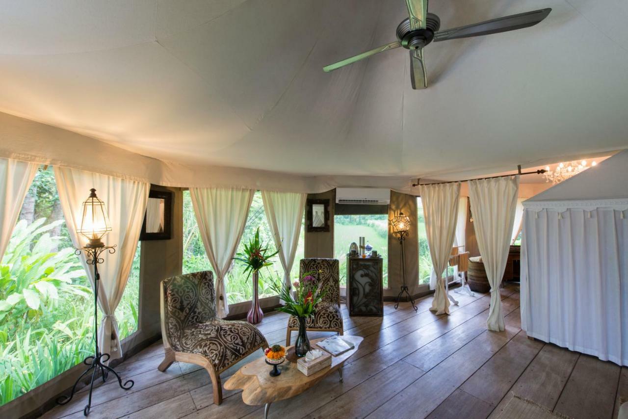 Hotel Sandat Glamping Tents Ubud Exterior foto